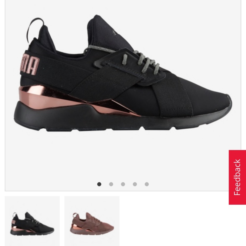 Puma muse metal sneakers